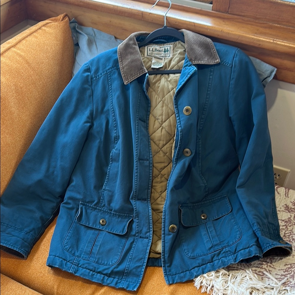 Vintage L.L. Bean Blue Chore Coat